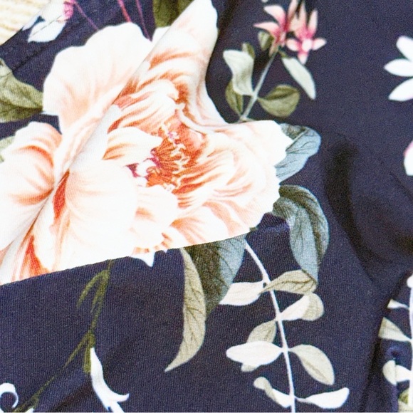 AZURA Australia Ink Botanica Underwire Bikini Swim Top Size 12 - Picture 11 of 14